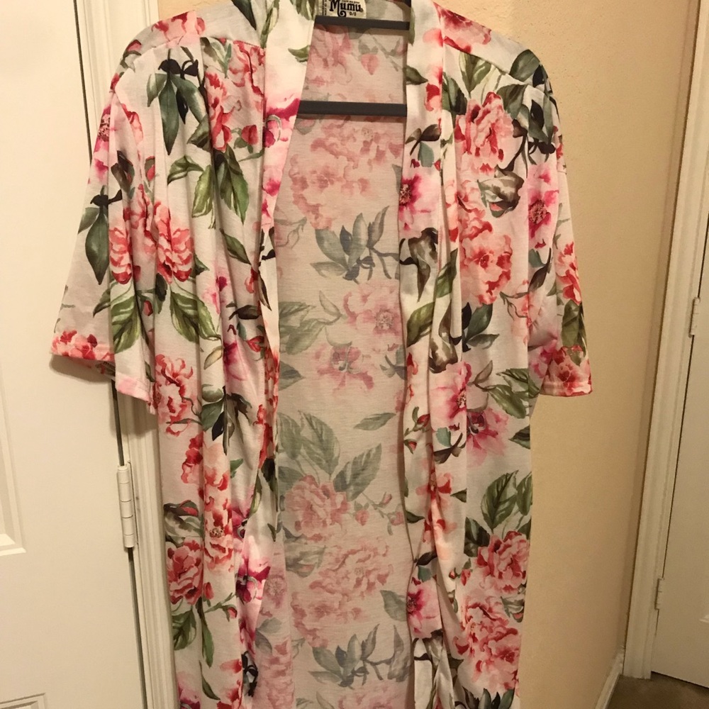 Floral robe!